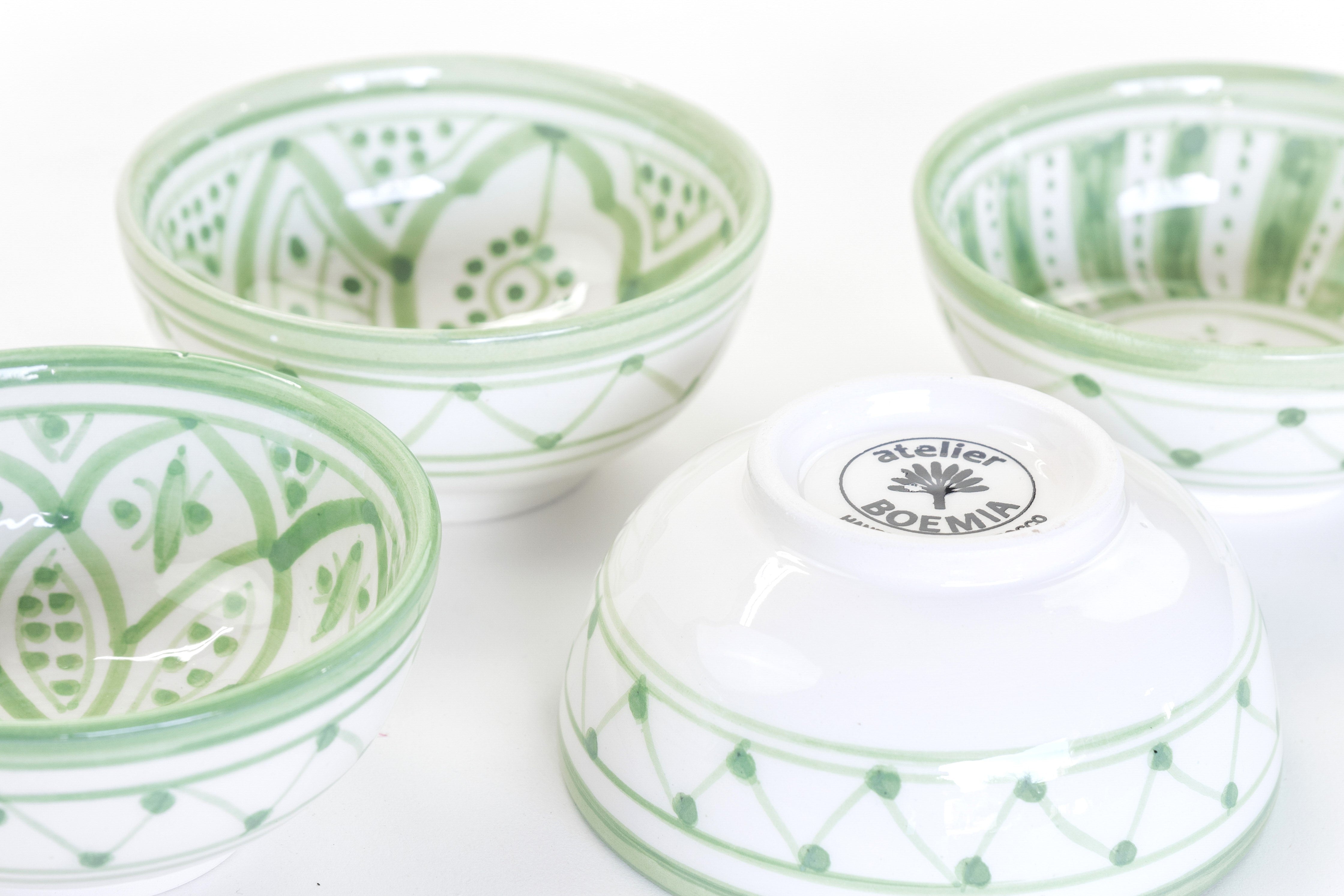 SAFI TAPAS bowl set of 4-CELADON