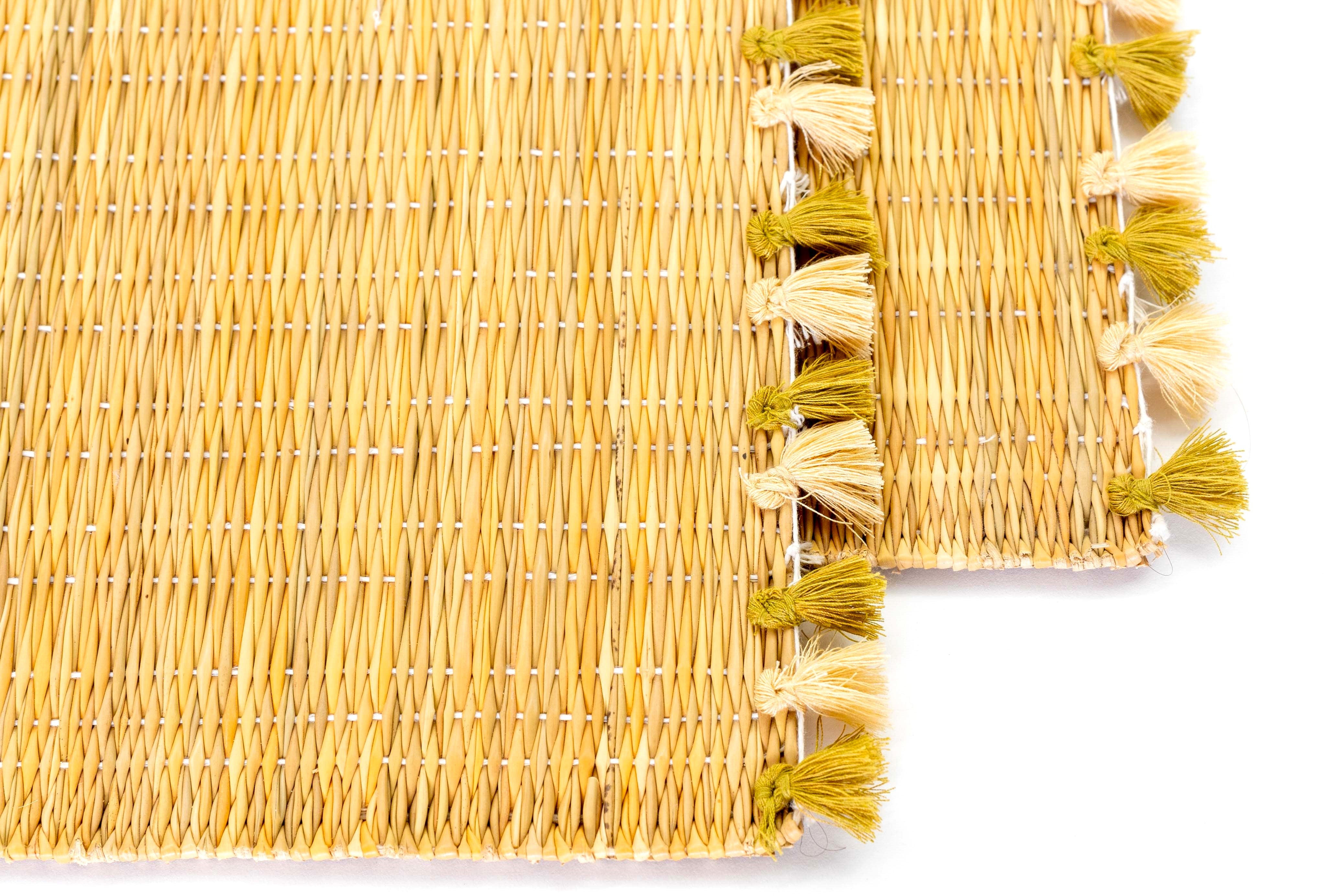 LOLA placemat with tassels JOSHUA TREE-SET OF 2