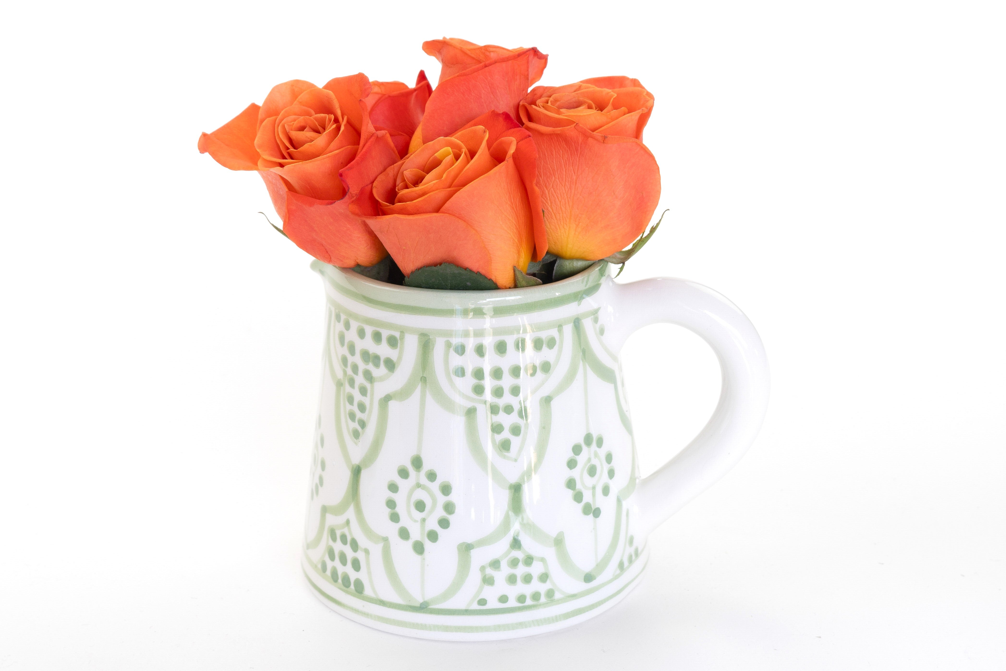 MILK pitcher CELADON