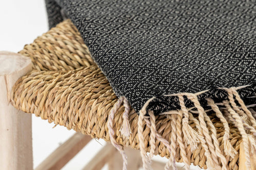 HAMMAM Towel- Black
