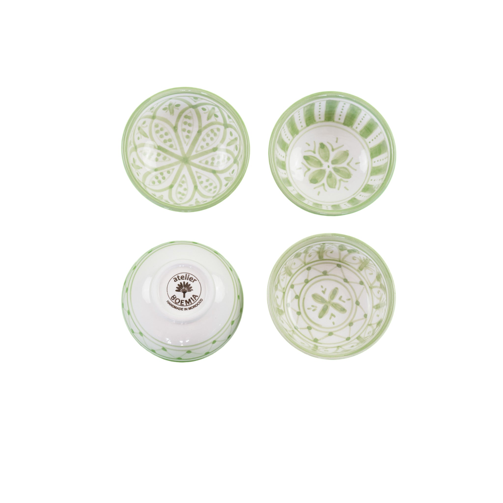 SAFI TAPAS bowl set of 4-CELADON