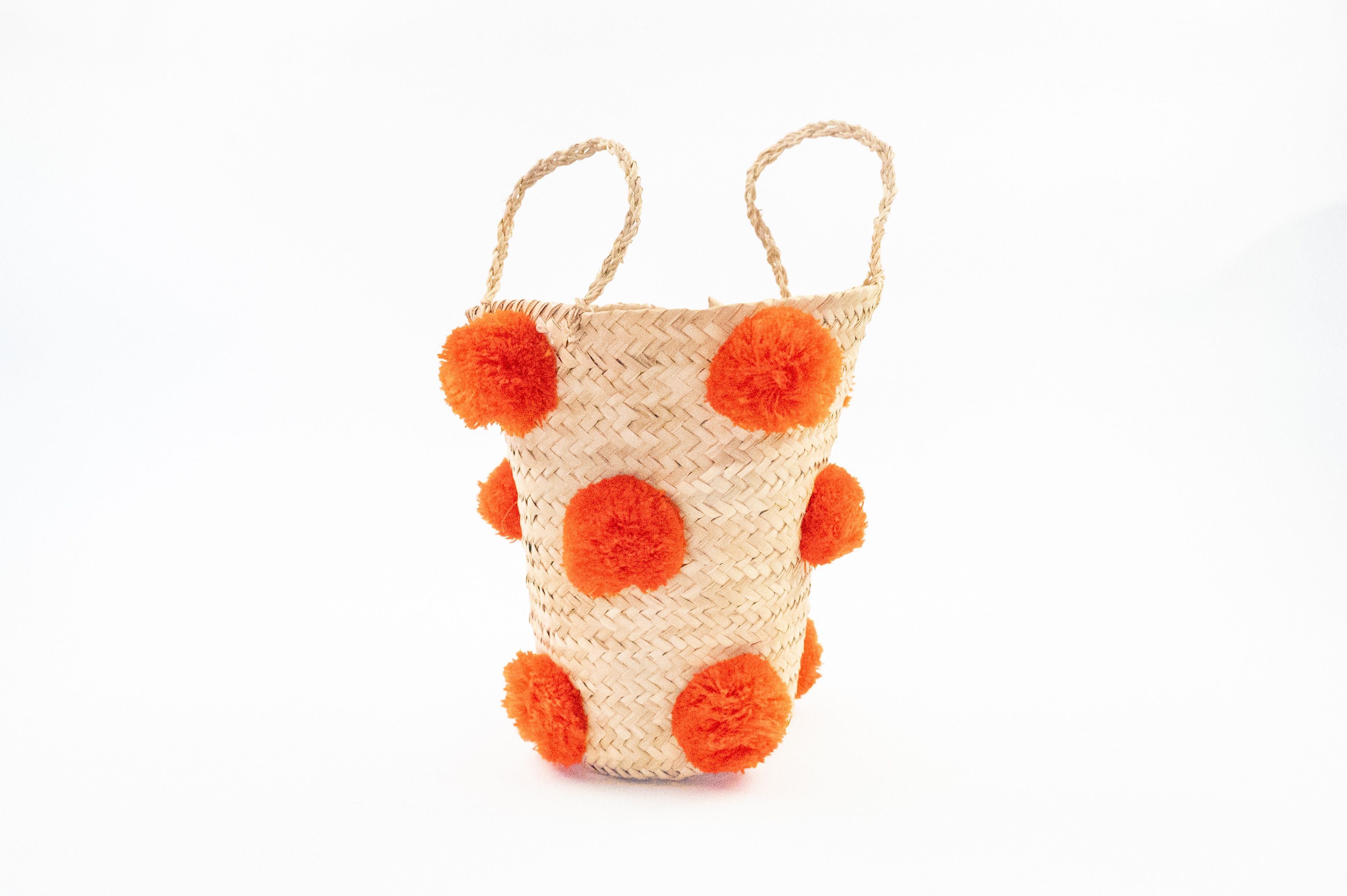 OTHELLO pompom basket ORANGE