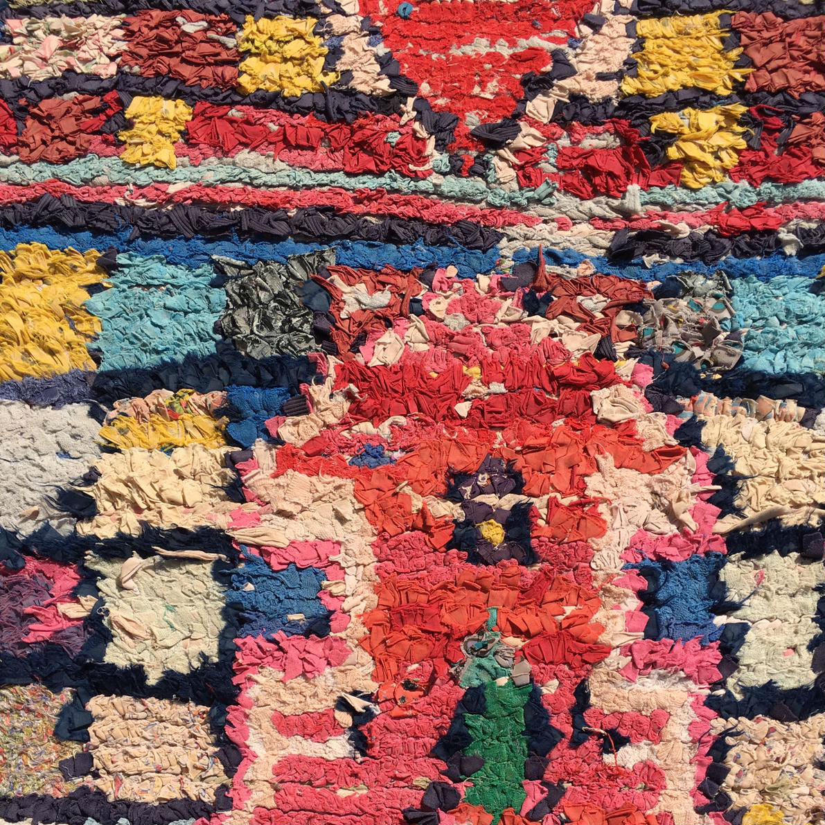 HARRISON Moroccan Boucherouite rug