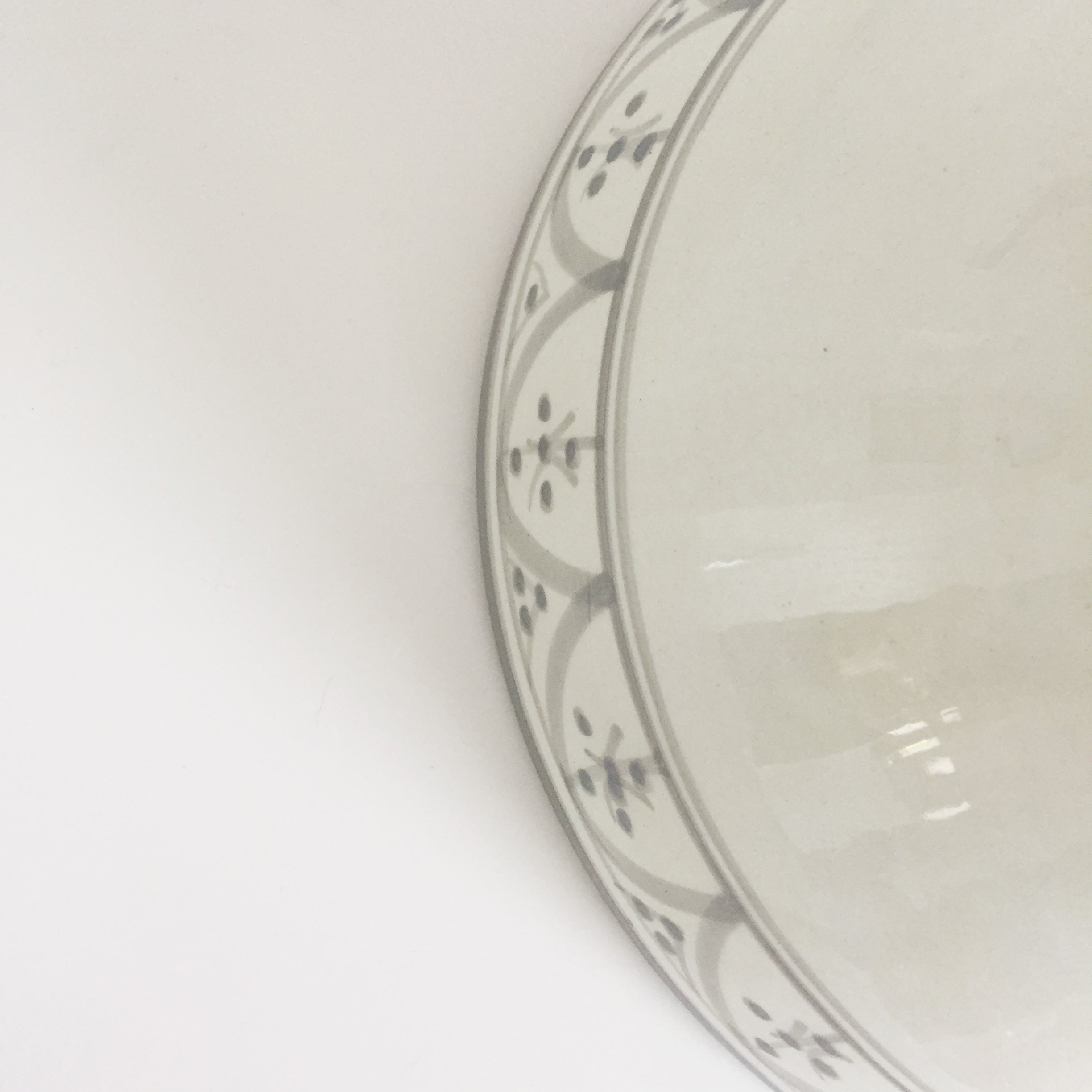 SAFI SERVING bowl GRAY