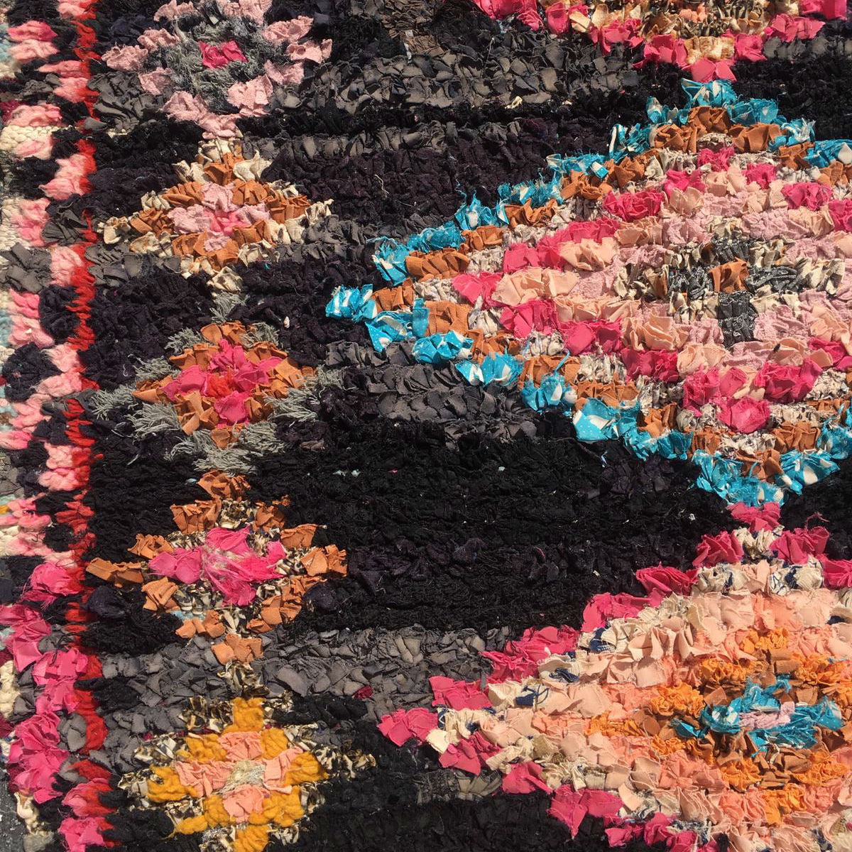 ADELE Moroccan Boucherouite rug