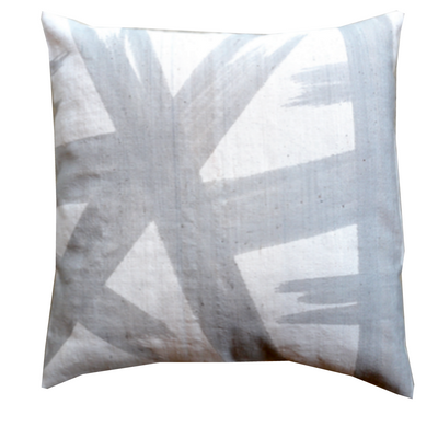 MUDCLOTH pillow cover - grey Wearstler-atelierBOEMIA
