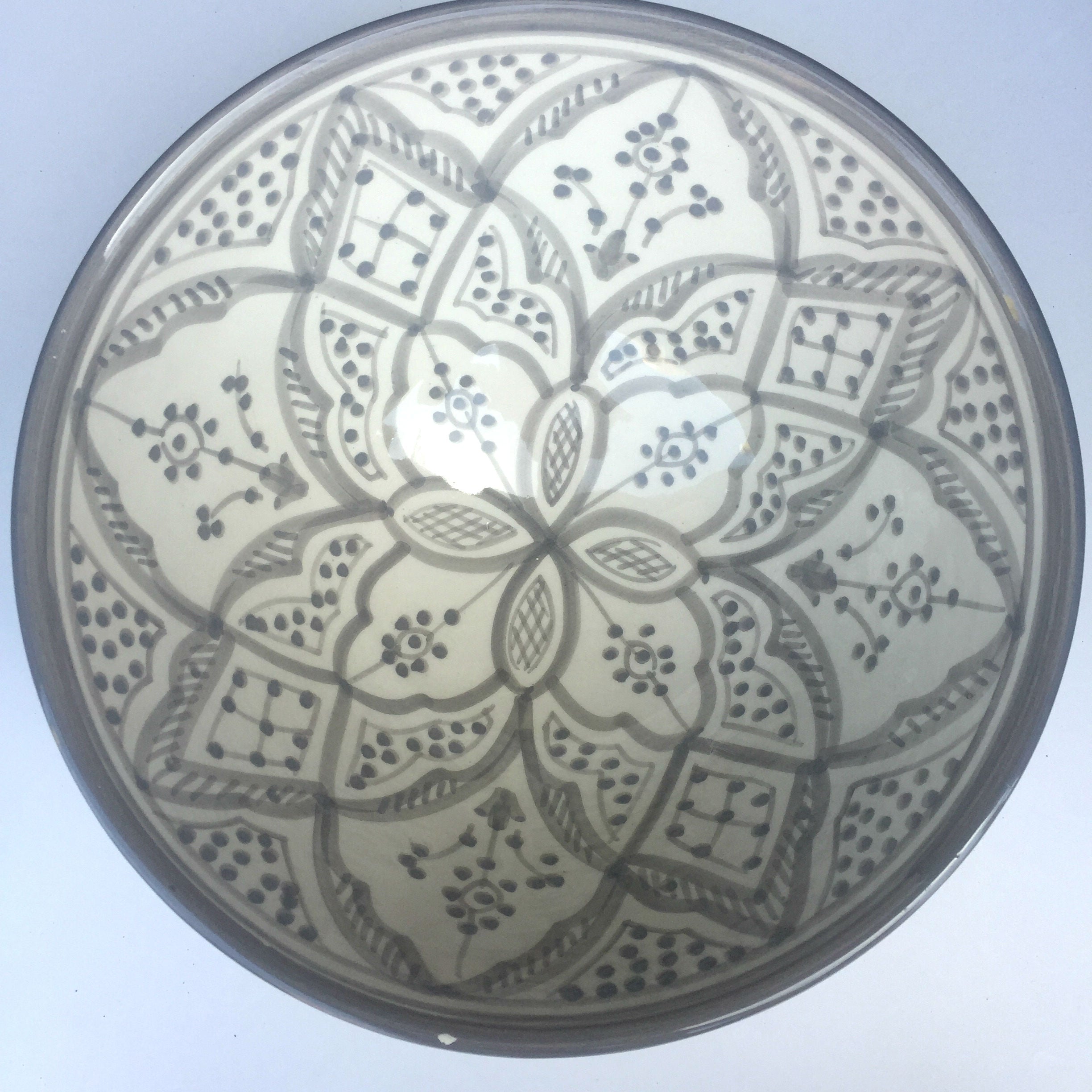 SAFI SERVING bowl GRAY