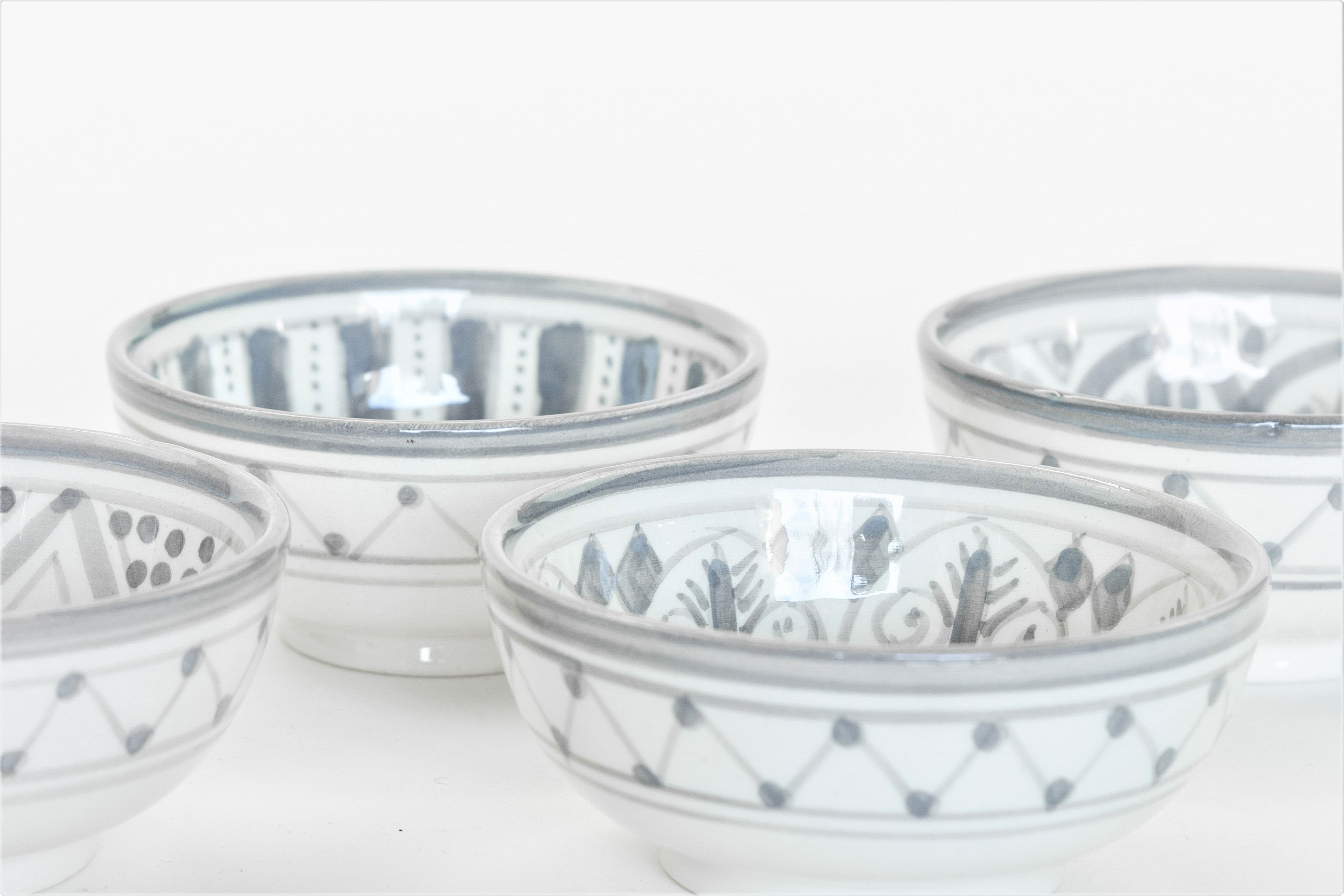SAFI TAPAS bowl set of 4-GRAY