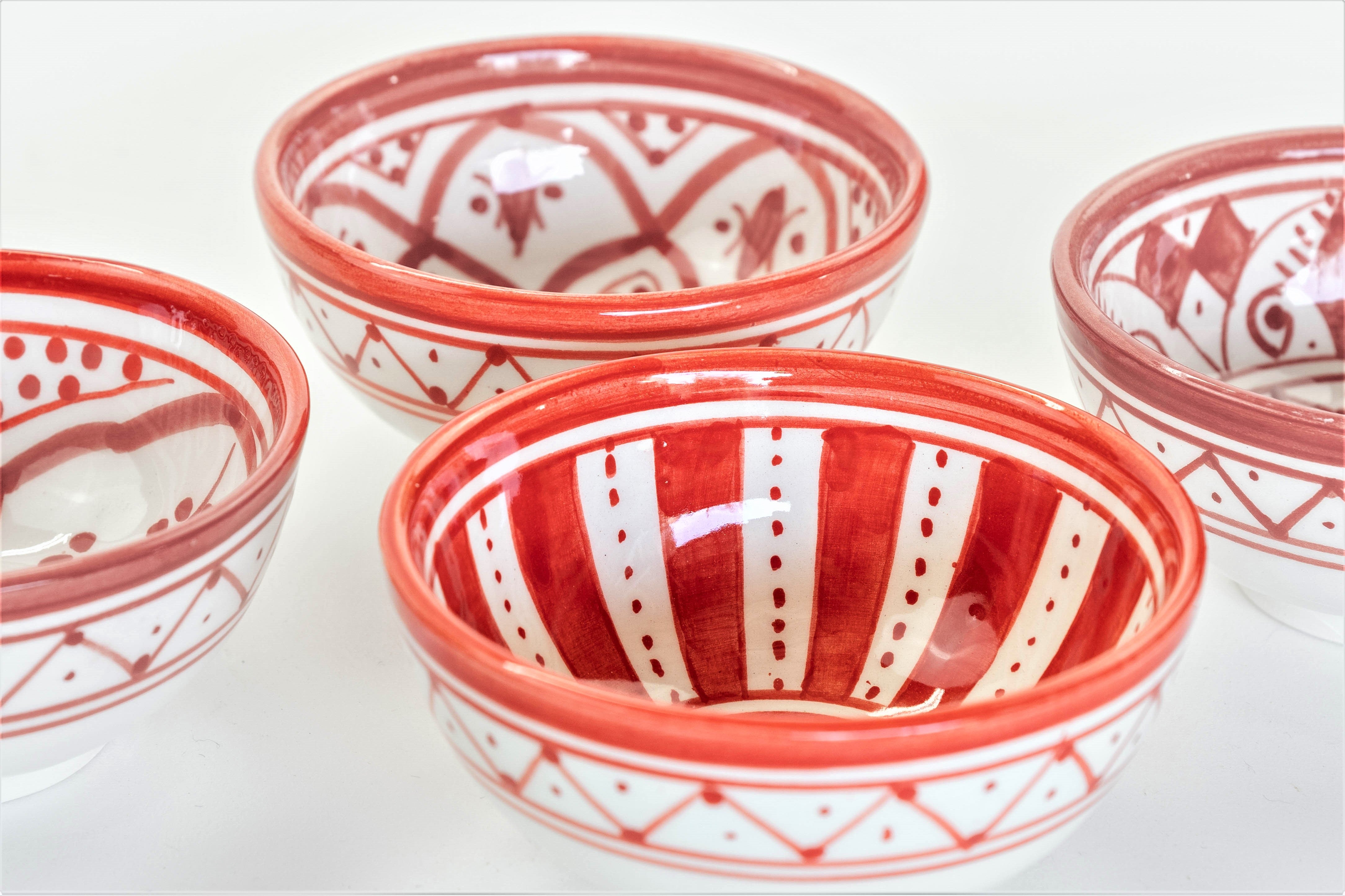 SAFI TAPAS bowl set of 4-CORAL