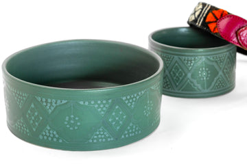 Pet Bowl Large Dark - atelierBoemia - atelierboemia.com