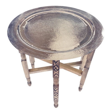 FREDDIE folding table NICKEL