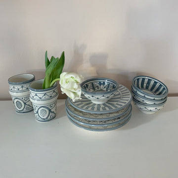 SAFI BELL & DEE cups set of 2 CELADON