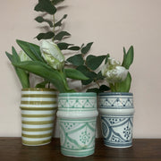 SAFI BELL & DEE cups set of 2 CELADON