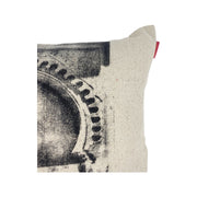 LINEN THROW PILLOW moroccan door Square