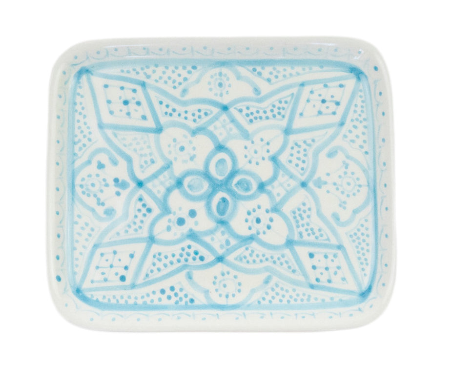APPETIZER TRAY small TURQUOISE