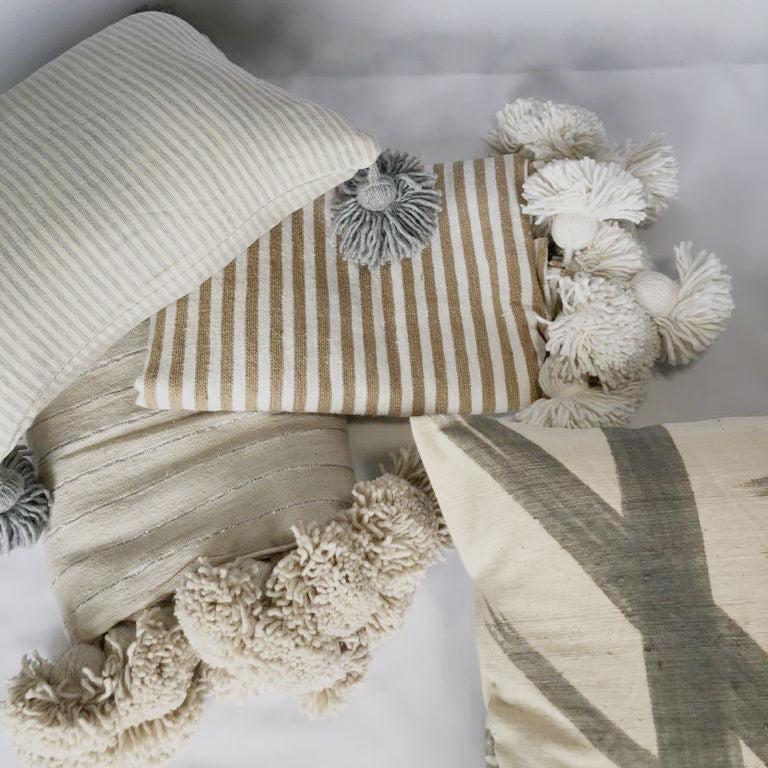 MARIO pillow cover GRAY/WHITE/GRAY