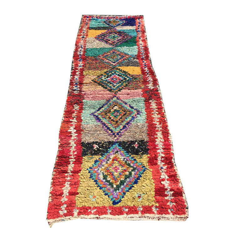 GWEN Moroccan Boucherouite rug