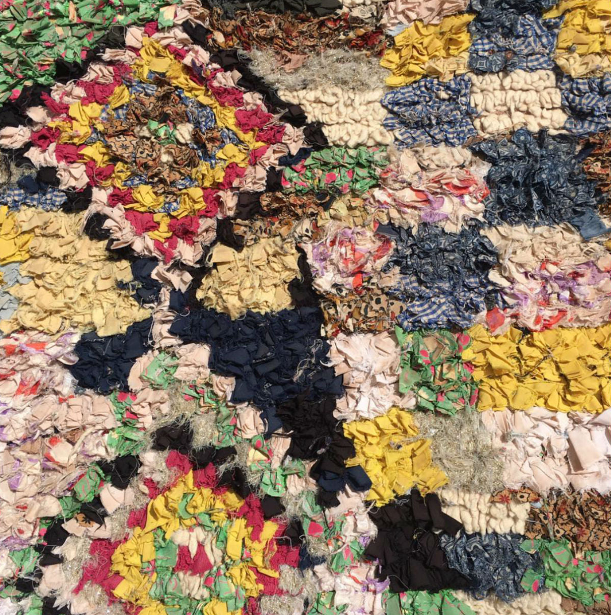 SUSANNA Moroccan Boucherouite rug