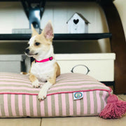 MARTHA PET BED small BLUSH/TAUPE/BERRY