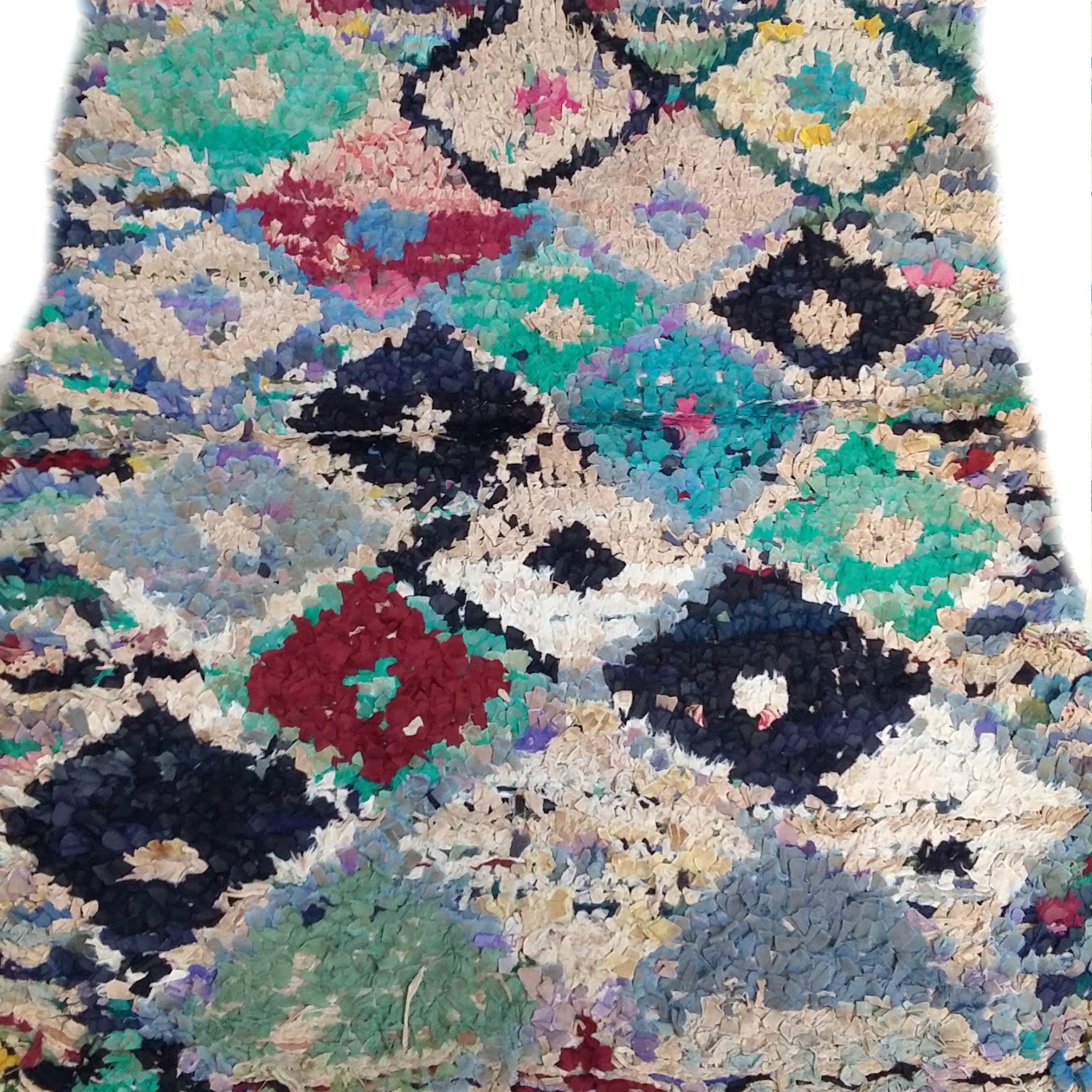 AVERY Moroccan Boucherouite rug