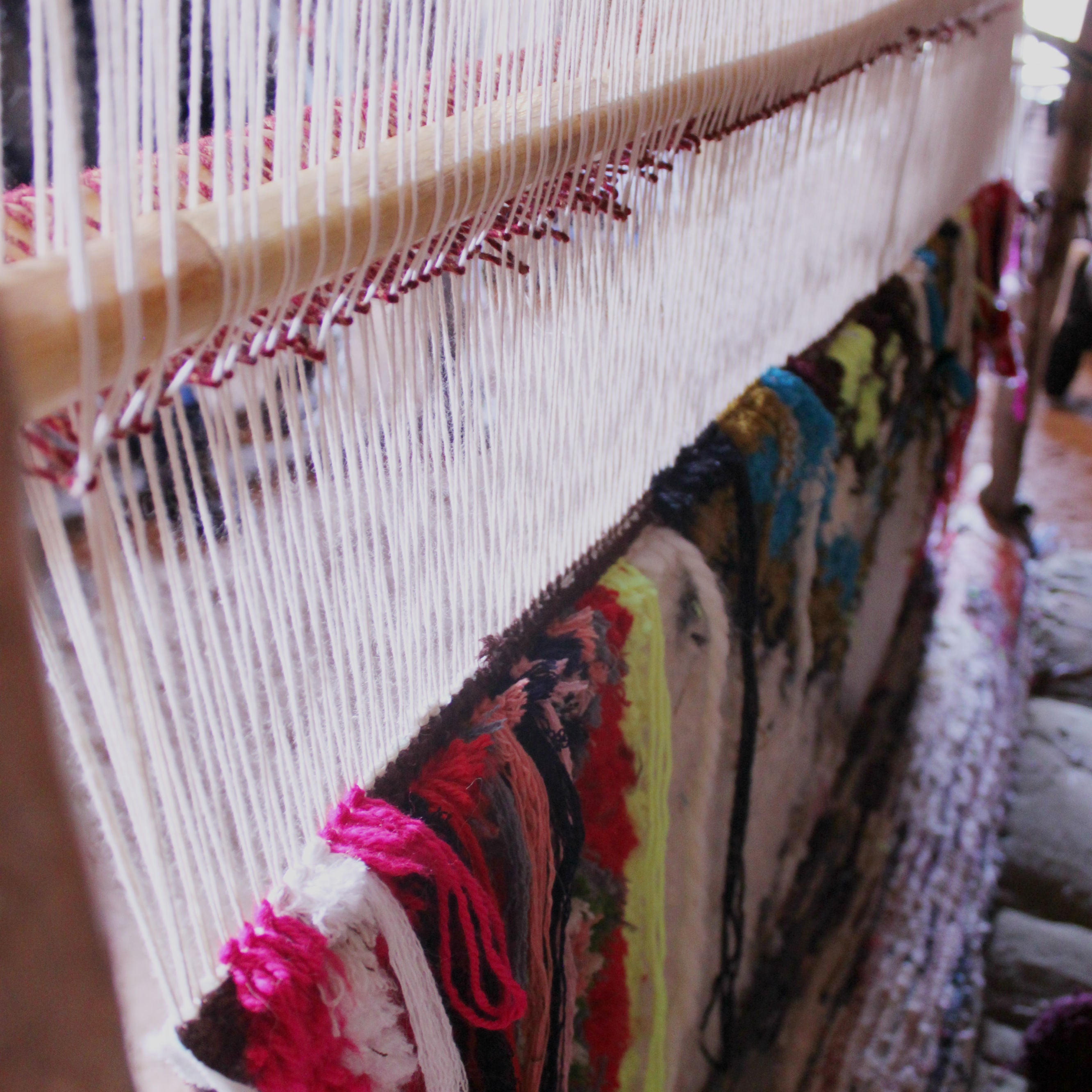 AGUILAS Moroccan Boucherouite rug