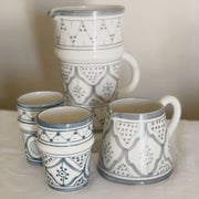 SAFI BELL & DEE cups set of 2 GRAY