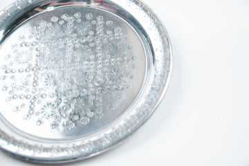 MINI Moroccan aluminum tray